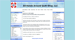 Desktop Screenshot of ahaquilts.com